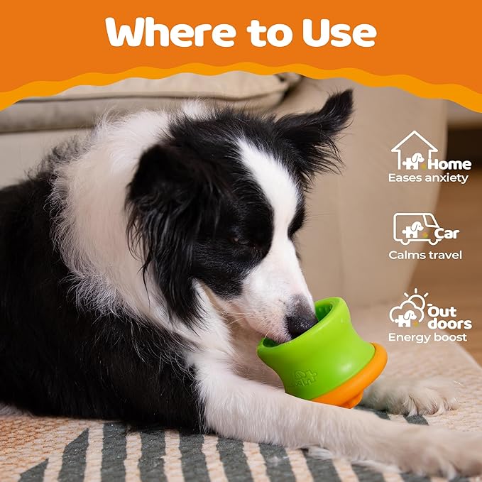 Puzzle Feeder Dog Puzzle Toys, Interactive Dog Toys to Keep Them Busy,Detachable Dog Enrichment Toys Easy to Clean, Dog Toys for Medium Dogs, Green