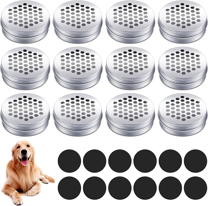 Oudain Dog Scent Work Tins, 12 Pack