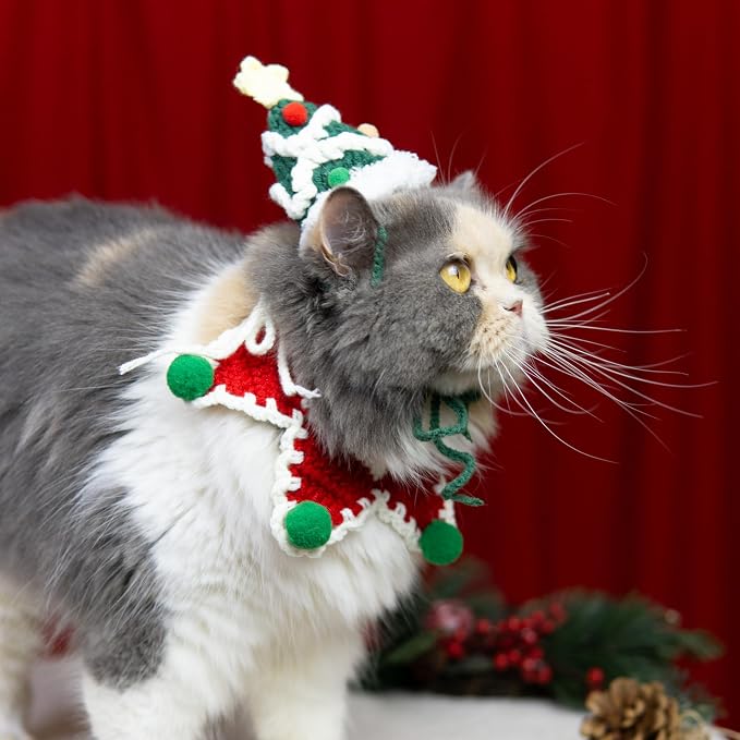 Christmas Cat Costume, One Size