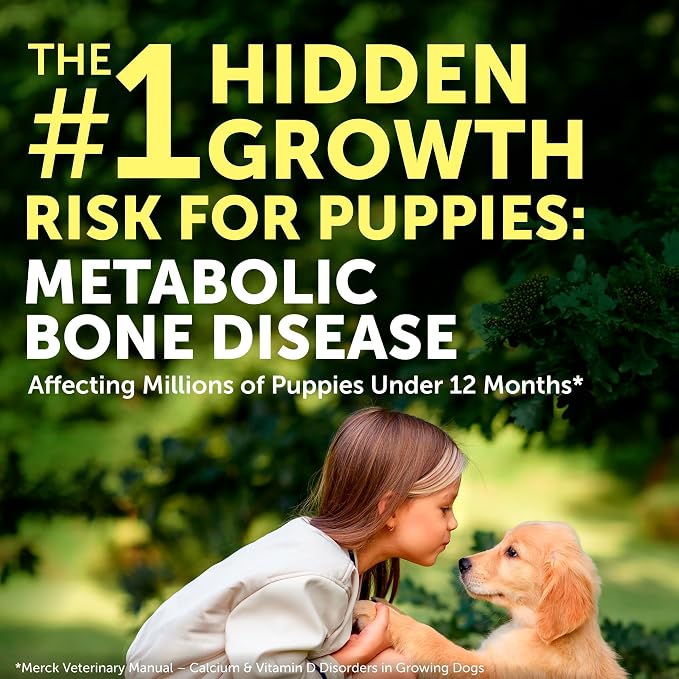 Nature's Protection Bones & Teeth Supplement Powder for Puppies, 9oz