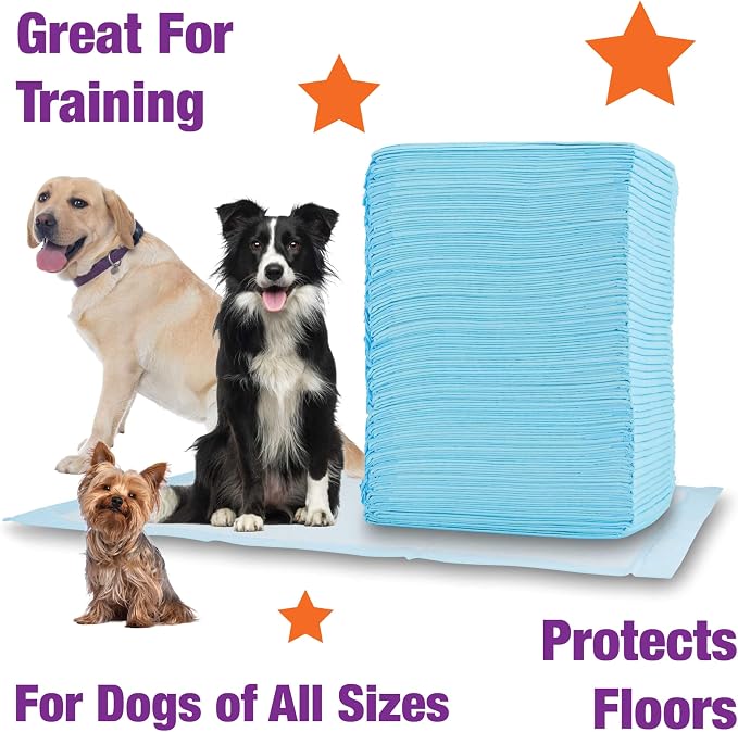 Cudlie Training Pads for Dogs, 50 Count ,26"x30"| Puppy Pee Pads for Dogs | Absorbent Dog & Puppy Supplies for Dog Training and House Training