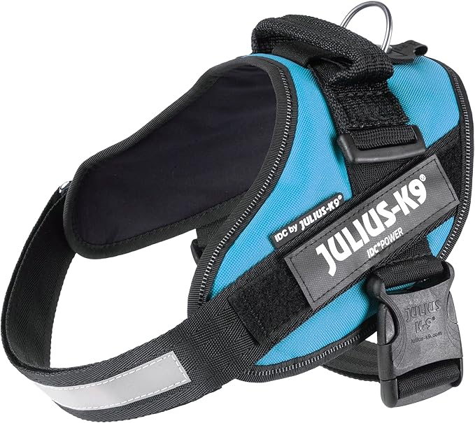 Julius-K9, 16IDC-AM-0, IDC Powerharness, Dog Harness, Size: 0, Aquamarine