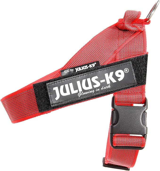 IDC Color & Gray Belt Harness, Size: M/0, Red-Gray