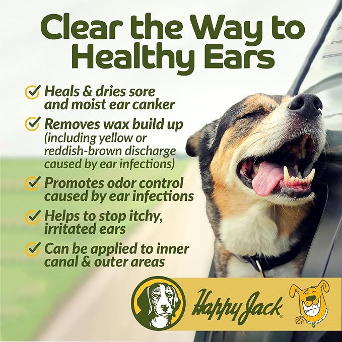 HAPPY JACK Ear Canker Powder, 0.5 oz