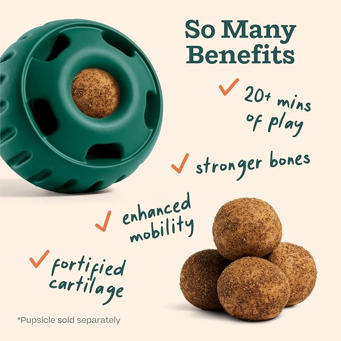 WOOF Hip & Joint Pupsicle Refill Pops - Dog Joint Supplement for The Pupsicle Toy to Support Joint Health, Recovery, and Mobility - Small Pops - 2 Pack