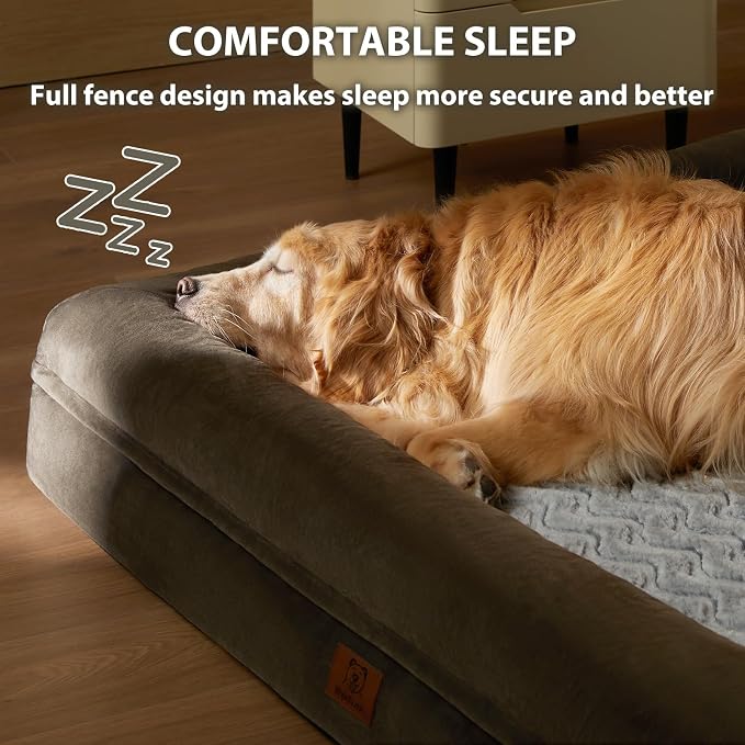 WNPETHOME Orthopedic Dog Bed - XXL Extra Large, 45x35x7in