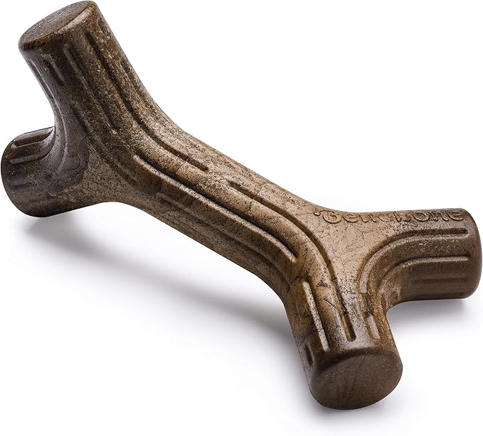 Benebone Maplestick Real Wood Durable Dog Chew Toy, Made in USA, Medium | Durable, Made in USA, Dog Bones, Long-Lasting, A Size for Every Dog, Keeps Them Busy