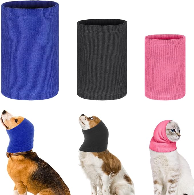 CIATBYYJ Dog Ear Muffs, 3 Pcs, 3 Sizes (S/M/L)