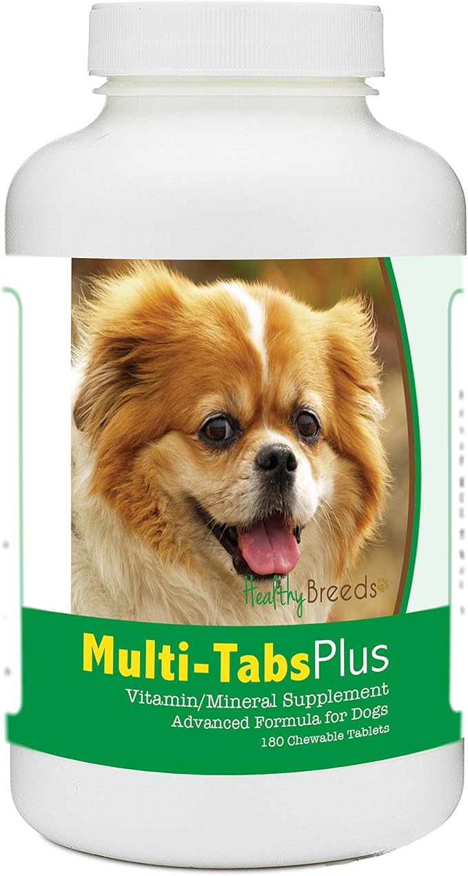 Healthy Breeds Tibetan Spaniel Multi-Tabs Plus Chewable Tablets 180 Count