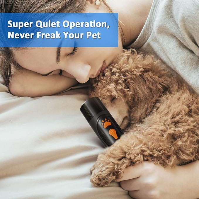 YABIFE Dog Nail Trimmers & Clippers Kit with Light