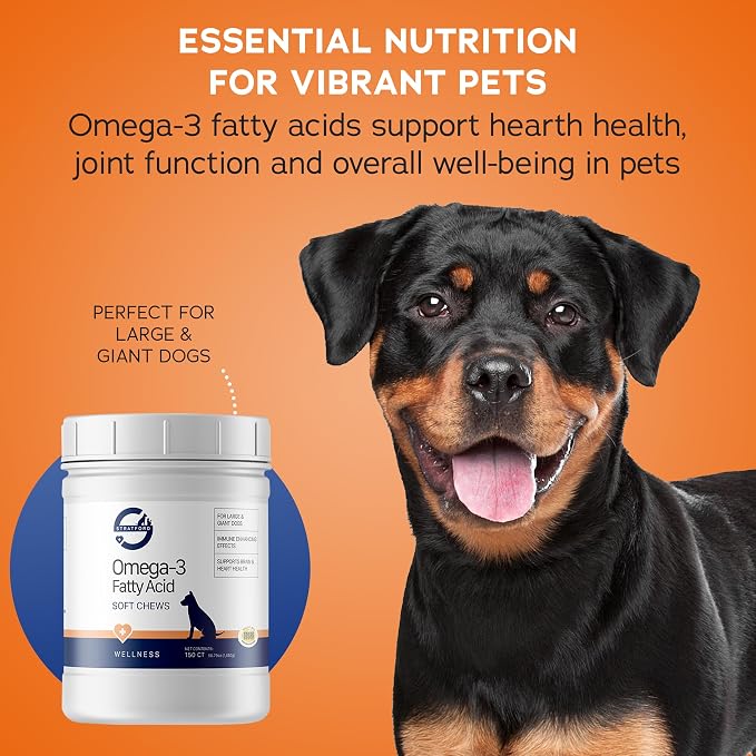 EZ Chew Omega 3 Fatty Acids for Dogs - 150ct