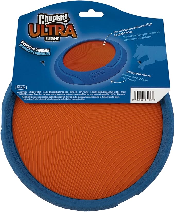 Chuckit! Ultra Flight Dog Fetch Toy (Pack of 12)