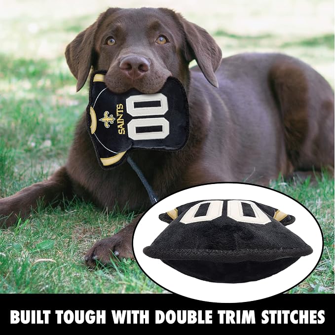 Pets First NFL Tough but Smooth Jersey Dog Toy