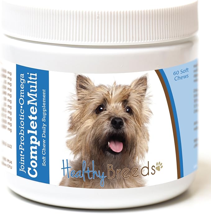 Healthy Breeds Cairn Terrier All In One Multivitamin Soft Chew 60 Count