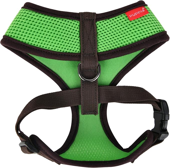 Puppia Soft Harness II - Green - M