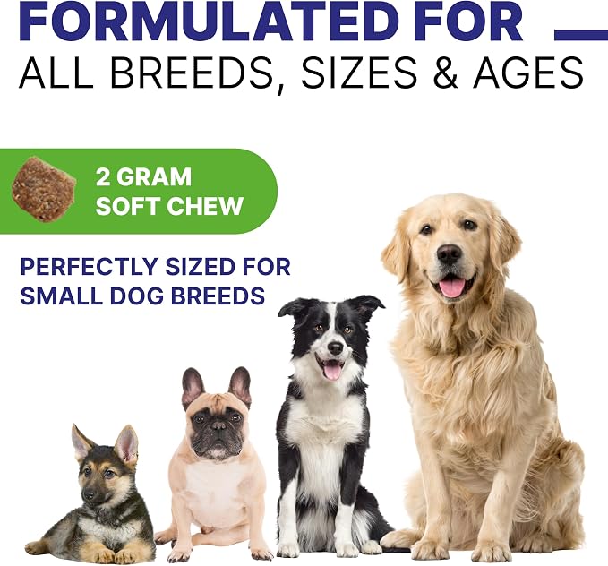 Probiotic Chews with Digestive Enzymes, Probiotics, Prebiotics - Aids in Stool Quality, Gas, Constipation, Diarrhea Relief - 120Ct Chews Single Pack Lamb
