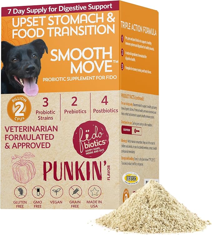 Pumpkin for Dogs with Probiotics, 7-Day Serving