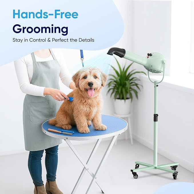 Flying Pig Super One Brushless Motor Dog Pet Stand Grooming Dryer