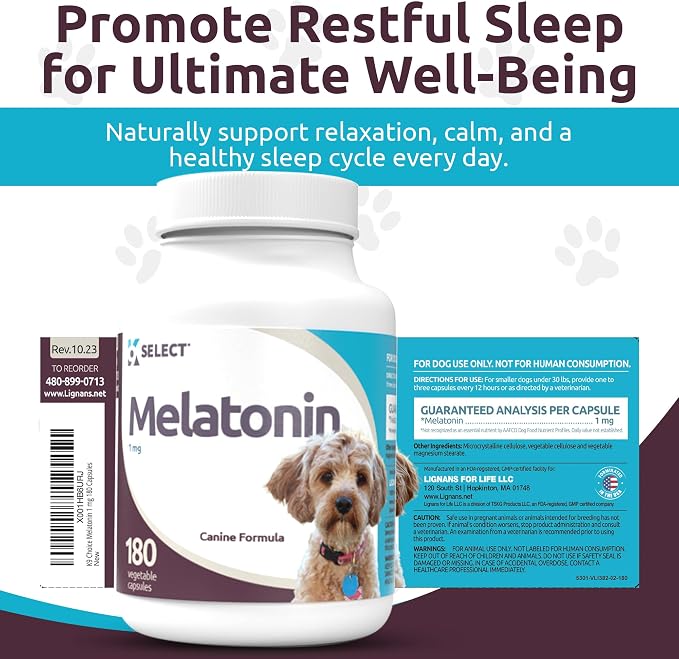 K9 Select Melatonin for Dogs, Small