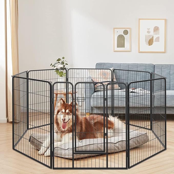 FDW Dog Playpen Kennel, 40in 8 Panels
