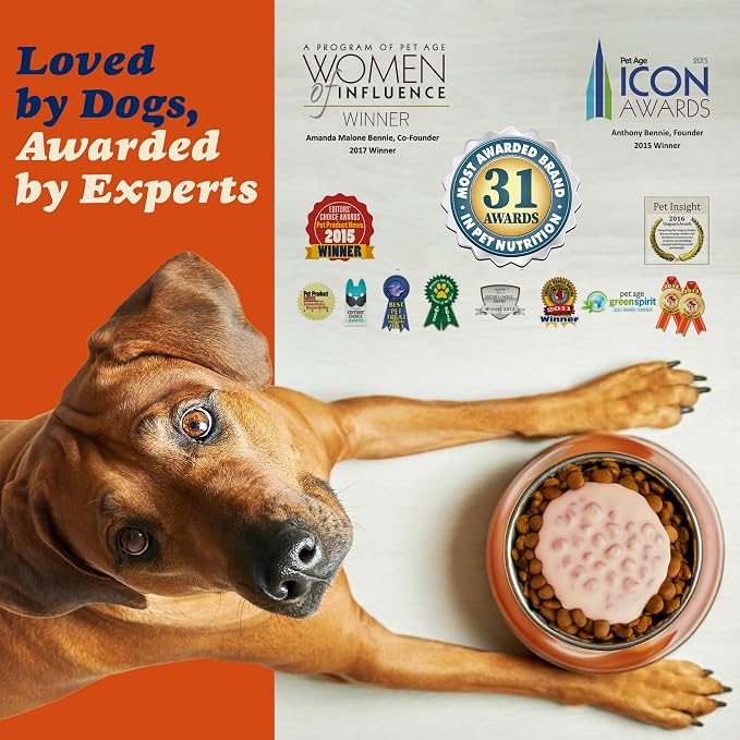 CLEAR CONSCIENCE PET® Bon A'la Goat SuperGravy® Dog Food Topper Hydration Broth Mix Greek Yogurt Cheese Blend Kibble Seasoning Probiotics Prebiotics Enzymes Taurine 4.5 oz. 30 Scoops, All Life Stage
