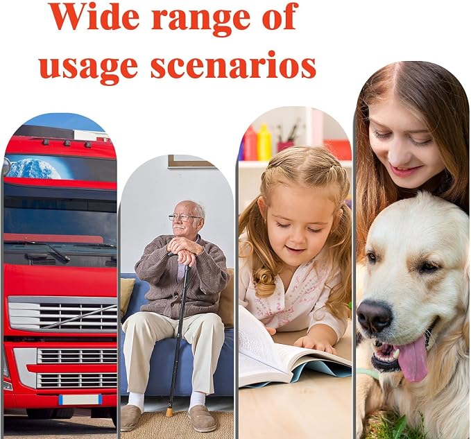 Pet GPS Tracker for Dogs & Cats - No Monthly Fee/Subscription, Free Pet Collar Included | Waterproof, Anti-Lost, Real-Time Tracking Collar | 730-Day Long Battery Life | Compatible with iOS & Android