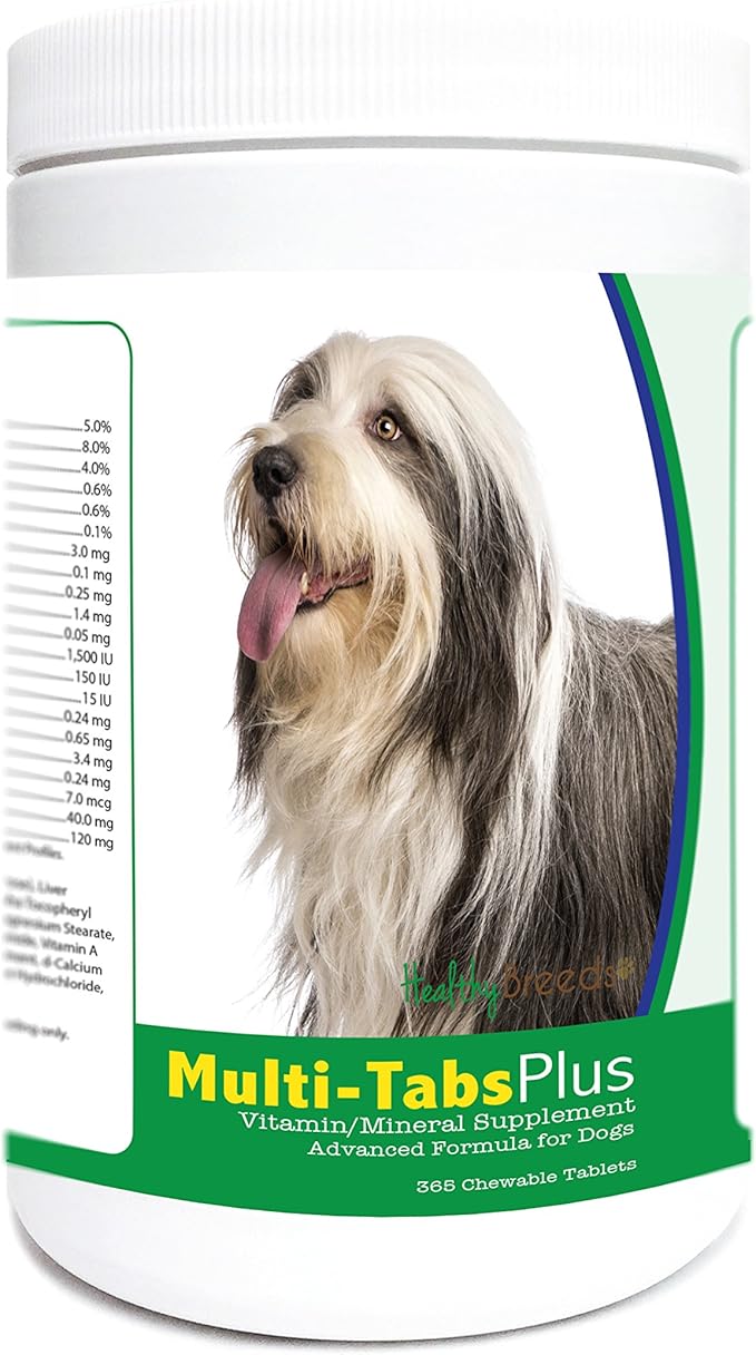 Healthy Breeds Bearded Collie Multi-Tabs Plus Chewable Tablets 365 Count