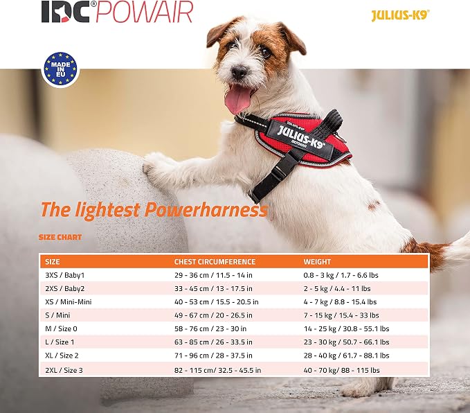 IDC Powair Harness, Size: 2XS/Baby 2, Pink
