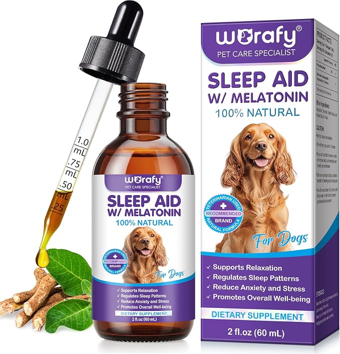 Melatonin for Dogs, Bacon, 60ml