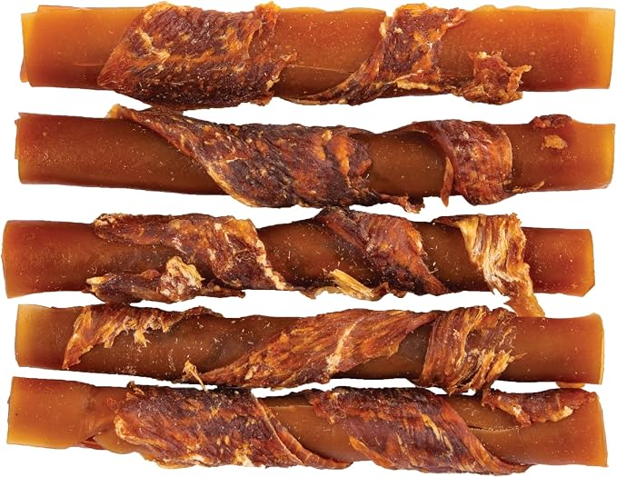 SmartBones Chicken-Wrapped Sticks For Dogs With Real Peanut Butter, Rawhide-Free 8 Count, (24 Pack)