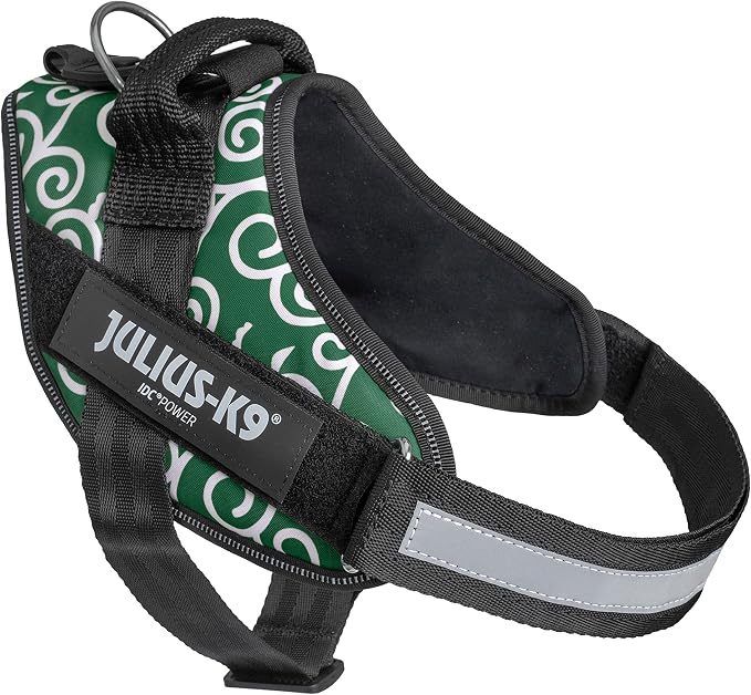Julius-K9 Julius K9 IDC Power Harness, Size: M/0, Arabesque Green