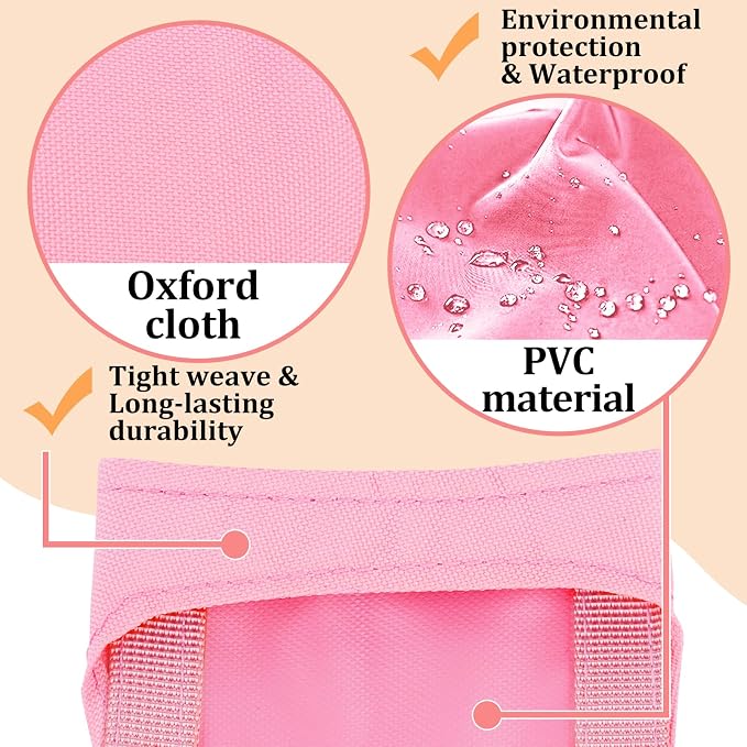 Fabric Dog Muzzle for Short Snout Small Dogs Chihuahuas Anti-Bite | Fits Shih Tzu Pomeranian Yorkshire Brachycephalic Dog, Grooming Vet Visits Walking Use, Prevent Chewing, Soft | Pink, XS
