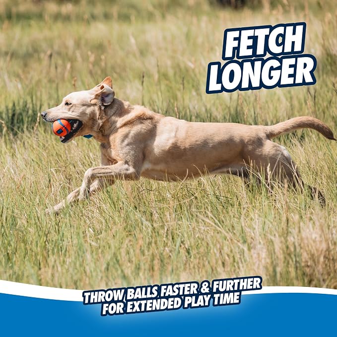 Chuckit! Ultra Tug Dog Toy, Medium, Fetch & Tug Ball for Dogs 20-60 Pounds | A Fun Toy for Interactive Play with Your Dog