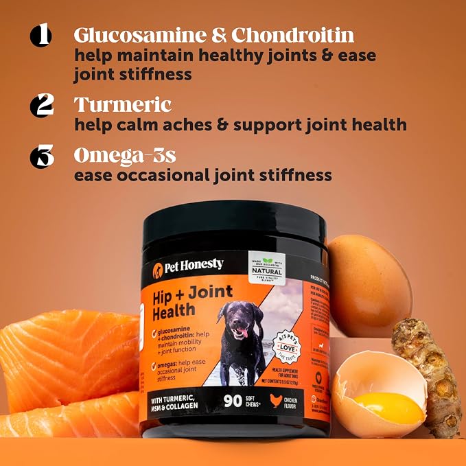 Allergy Support + Hip & Joint Health Soft Chew Virtual Bundle - Skin & Seasonal Pollen Allergies - Itch Relief for Dogs - Joint Support, Chondroitin, MSM, Turmeric, Pet Joint Pain Relief Vitamin