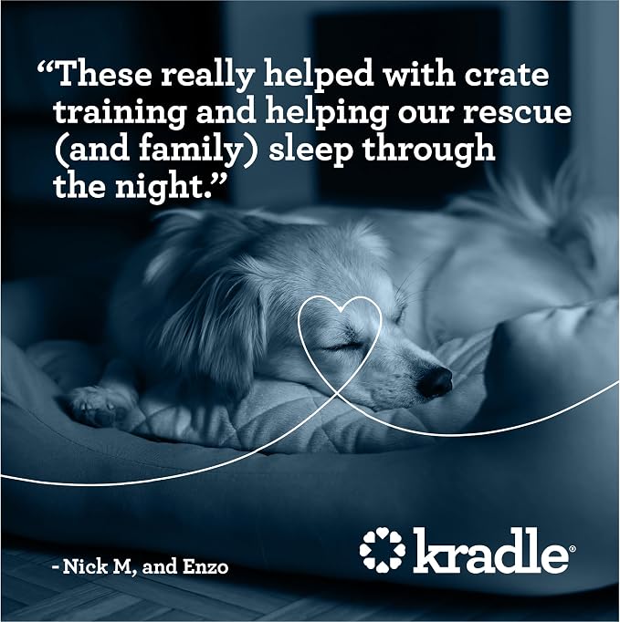 Kradle Nighttime Calming Chews for Dogs, 90-Pack, 90 Count