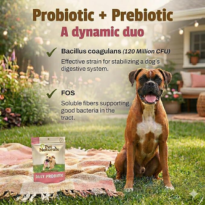 Pet Naturals Daily Probiotic Chews for Dogs - Duck, 60ct