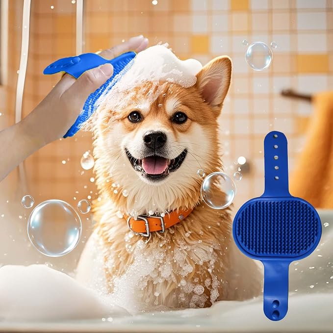 NVNAN Cat & Dog Grooming Gloves