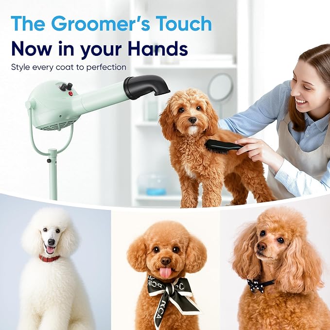 Flying Pig Super One Brushless Motor Dog Pet Stand Grooming Dryer