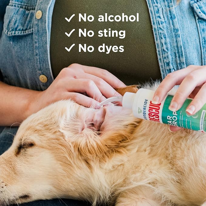 Wondercide Rescue Ear Drops for Pets, 4 oz