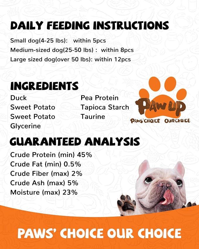 PAWUP Salmon Dog Treats, Smoked Salmon Jerky with Skin, 12.5 oz