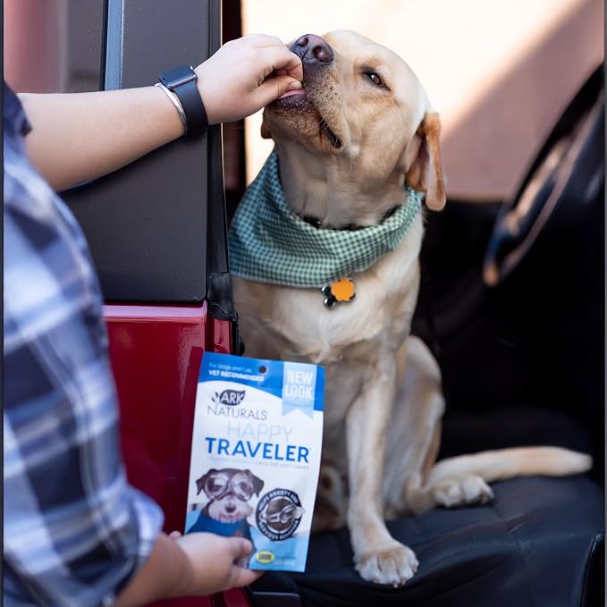 Ark Naturals Happy Traveler Calming Soft Chews for Dogs and Cats