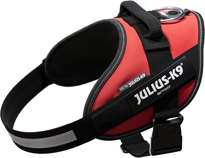 Julius-K9, 16IDC-R-0, IDC Powerharness, Dog Harness, Size: 0, Red