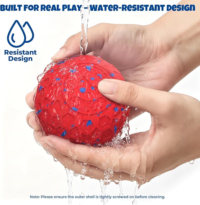 Dog Balls: Interactive Dog Ball Auto Rolling - Interactive Dog Toys for Aggressive Chewers - Bouncy & Throwable,