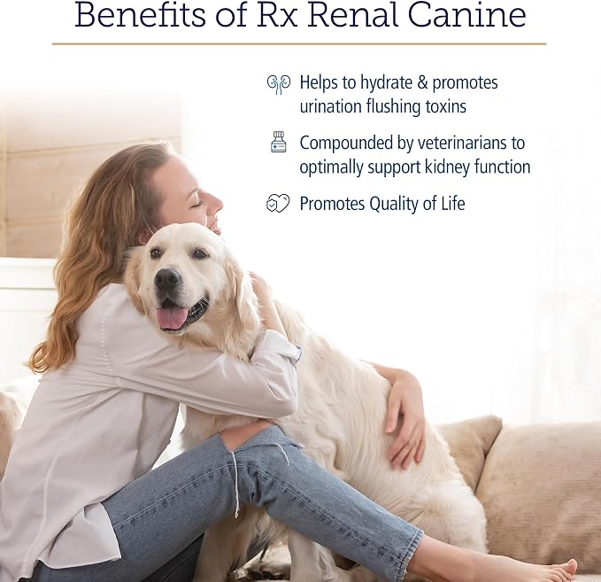 Rx Vitamins Rx Renal Canine Kidney Support for Dogs - 120ct