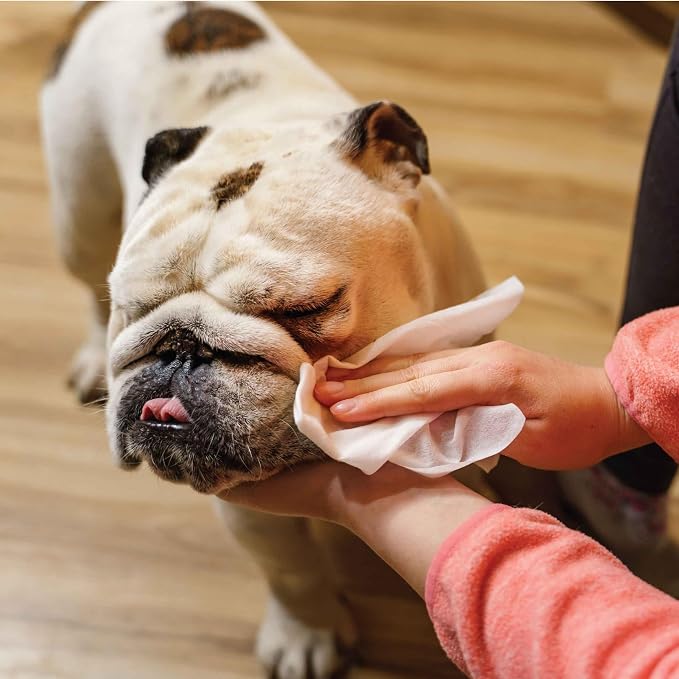 110 Pack Pet Grooming Wipes, Large & Extra-Large, 6" x 8"