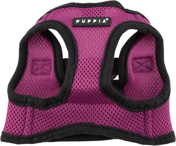PUPPIA International Harness Soft B Vest, X-Small, Purple