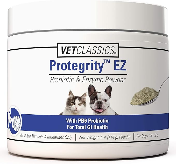 Vet Classics Protegrity EZ Probiotic Supplement for Dogs & Cats - 4 Oz