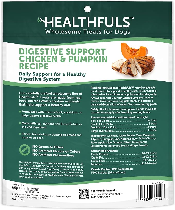 HEALTHFULS Healthfuls Digestive - Chicken & Pumpkin Recipe