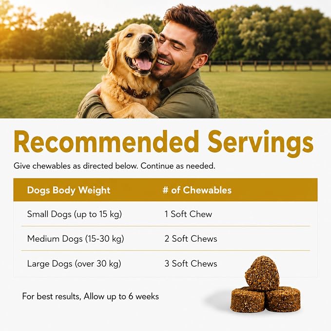 VetDr.Mois® Probiotics for Dogs, 120 Soft Dog Probiotic Chews for Dogs Gut Health Digestive & Immune Support, Dog Probiotics for Yeast Itchy Skin with Digestive Enzymes, Constipation & Diarrhea Relief