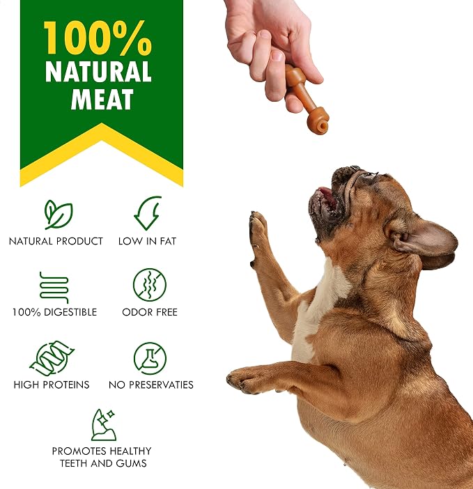 Beloved Pets Dog Treats Peanut Butter Bones with Cranberry & Rawhide Free Chew 10.6 Oz - Pet Natural Mini & Big Snacks Healthy Collagen & Bulk Best Chews for Small & Large Dogs - Made for USA